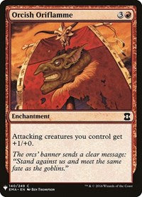 Orcish Oriflamme (140) [The List Reprints]