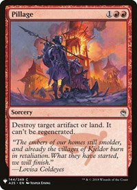 Pillage (144) [The List Reprints]