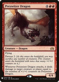 Preyseizer Dragon (050/156) [The List Reprints]