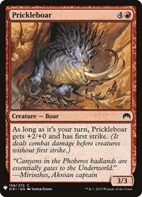 Prickleboar (158) [The List Reprints]