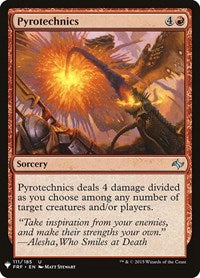 Pyrotechnics (111) [The List Reprints]