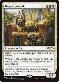 Regal Caracal (23) [Secret Lair Drop Series]