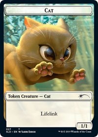 Cat (027) // Cat (028) Double-sided Token (27 // 28) [Secret Lair Drop Series]