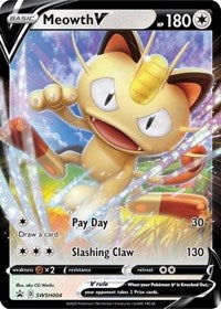 Meowth V - SWSH004 (SWSH004) [SWSH: Sword & Shield Promo Cards]