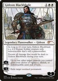Gideon Blackblade (Stained Glass) (503) [Secret Lair Drop Series]
