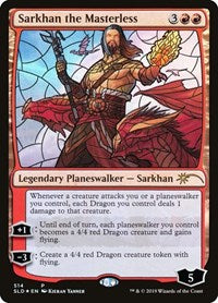 Sarkhan the Masterless (Stained Glass) (514) [Secret Lair Drop Series]