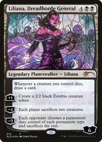 Liliana, Dreadhorde General (Stained Glass) (510) [Secret Lair Drop Series]