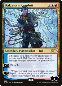 Ral, Storm Conduit (Stained Glass) (523) [Secret Lair Drop Series]