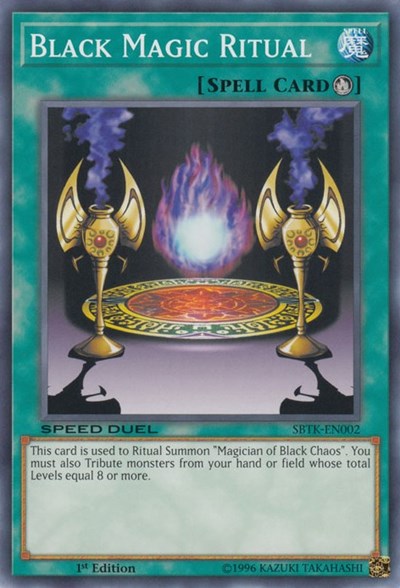 Black Magic Ritual (SBTK-EN002) [Speed Duel: Trials of the Kingdom]