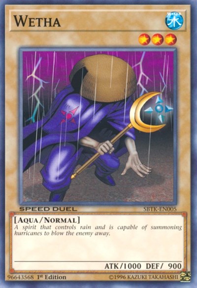 Wetha (SBTK-EN005) [Speed Duel: Trials of the Kingdom]
