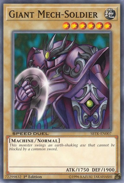 Giant Mech-Soldier (SBTK-EN007) [Speed Duel: Trials of the Kingdom]
