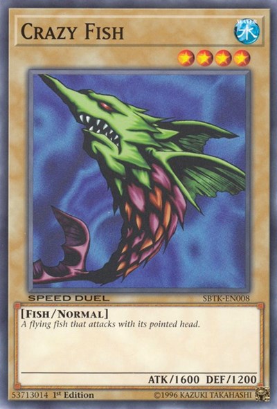 Crazy Fish (SBTK-EN008) [Speed Duel: Trials of the Kingdom]