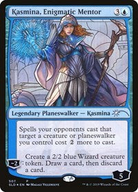 Kasmina, Enigmatic Mentor (Stained Glass) (507) [Secret Lair Drop Series]