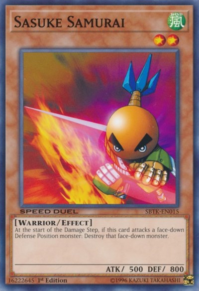 Sasuke Samurai (SBTK-EN015) [Speed Duel: Trials of the Kingdom]