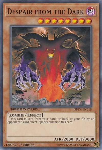 Despair from the Dark (SBTK-EN018) [Speed Duel: Trials of the Kingdom]