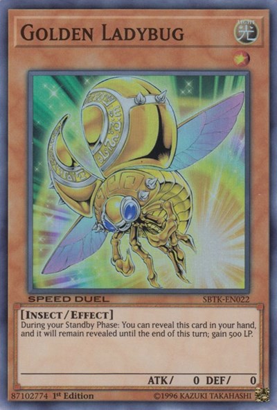 Golden Ladybug (SBTK-EN022) [Speed Duel: Trials of the Kingdom]