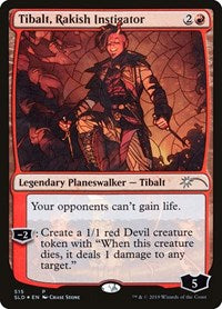 Tibalt, Rakish Instigator (Stained Glass) (515) [Secret Lair Drop Series]
