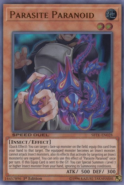 Parasite Paranoid (SBTK-EN028) [Speed Duel: Trials of the Kingdom]