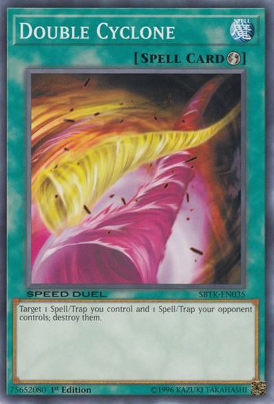Double Cyclone (SBTK-EN035) [Speed Duel: Trials of the Kingdom]