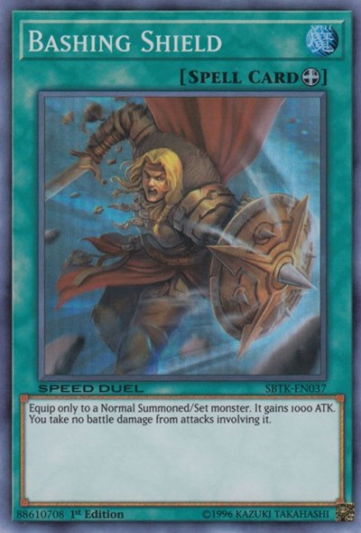 Bashing Shield (SBTK-EN037) [Speed Duel: Trials of the Kingdom]