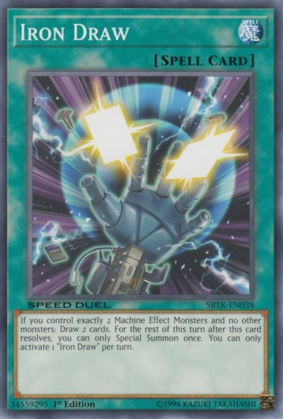 Iron Draw (SBTK-EN038) [Speed Duel: Trials of the Kingdom]
