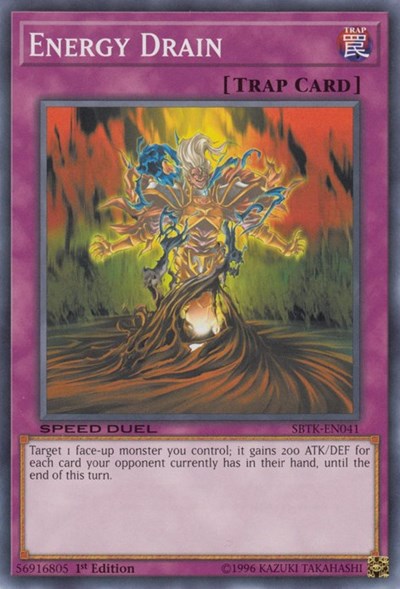 Energy Drain (SBTK-EN041) [Speed Duel: Trials of the Kingdom]
