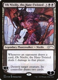Ob Nixilis, the Hate-Twisted (Stained Glass) (511) [Secret Lair Drop Series]