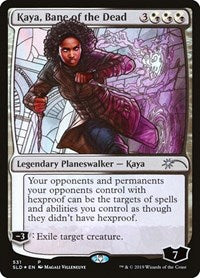 Kaya, Bane of the Dead (Stained Glass) (531) [Secret Lair Drop Series]