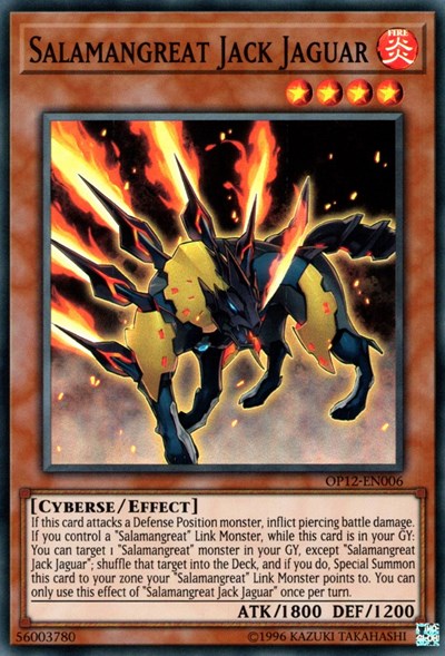 Salamangreat Jack Jaguar (OP12-EN006) [OTS Tournament Pack 12]