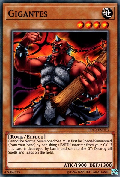 Gigantes (OP12-EN013) [OTS Tournament Pack 12]