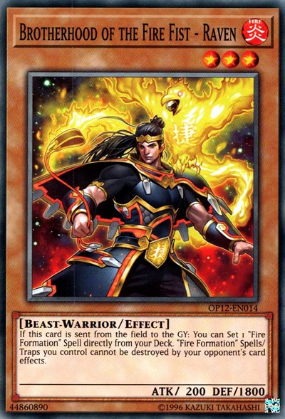 Brotherhood of the Fire Fist - Raven (OP12-EN014) [OTS Tournament Pack 12]