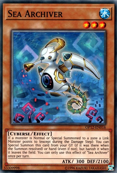 Sea Archiver (OP12-EN016) [OTS Tournament Pack 12]