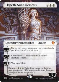 Elspeth, Sun's Nemesis (Borderless) (255) [Theros Beyond Death]