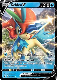 Keldeo V (053/202) [SWSH01: Sword & Shield Base Set]