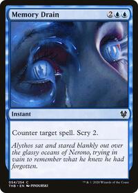 Memory Drain (54) [Theros Beyond Death]