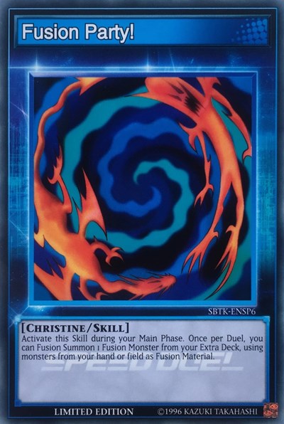 Fusion Party! (SBTK-ENSP6) [Speed Duel: Trials of the Kingdom]