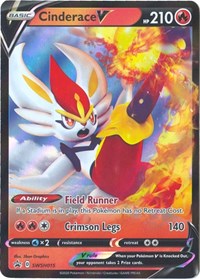 Cinderace V - SWSH015 (SWSH015) [SWSH: Sword & Shield Promo Cards]
