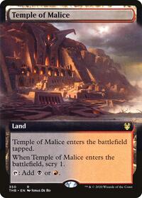 Temple of Malice (Extended Art) (350) [Theros Beyond Death]