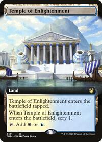Temple of Enlightenment (Extended Art) (349) [Theros Beyond Death]