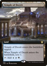 Temple of Deceit (Extended Art) (348) [Theros Beyond Death]