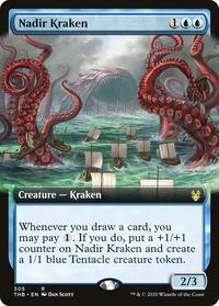 Nadir Kraken (Extended Art) (305) [Theros Beyond Death]