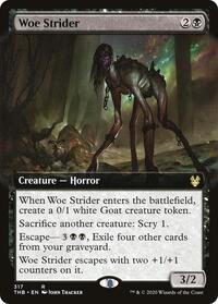 Woe Strider (Extended Art) (317) [Theros Beyond Death]