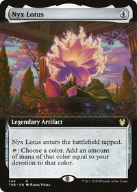 Nyx Lotus (Extended Art) (344) [Theros Beyond Death]