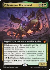 Polukranos, Unchained (Extended Art) (342) [Theros Beyond Death]