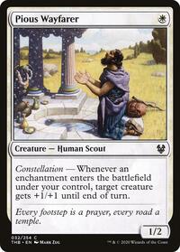 Pious Wayfarer (32) [Theros Beyond Death]