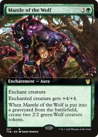 Mantle of the Wolf (Extended Art) (327) [Theros Beyond Death]