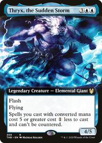 Thryx, the Sudden Storm (Extended Art) (309) [Theros Beyond Death]