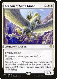 Archon of Sun's Grace (3) [Theros Beyond Death]