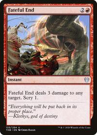 Fateful End (133) [Theros Beyond Death]