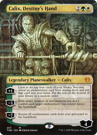Calix, Destiny's Hand (Borderless) (257) [Theros Beyond Death]
